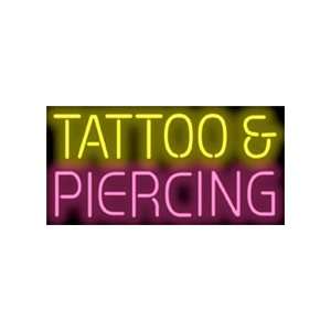  Tattoo & Piercing Neon Sign