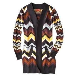  Zag Open Cardigan Size M Medium Sweater Coat Brown 