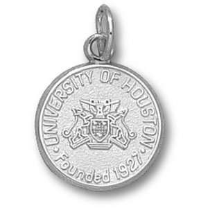  University of Houston Seal 1/2 Pendant (Silver) Sports 