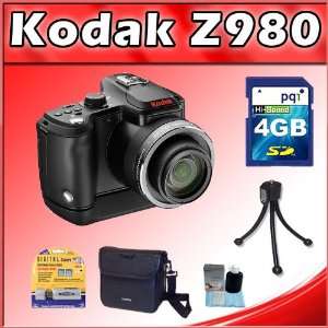 Kodak Z980 12MP Digital Camera w/ 24 X Optical High Zoom, 3 inch LCD 