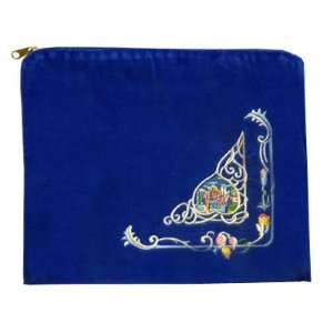  Tallit Bag for All Jewish Occasions. Made of Velvet. Royal 