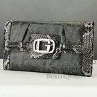 new guess ladies bradenton cq wallet grey purse new usa