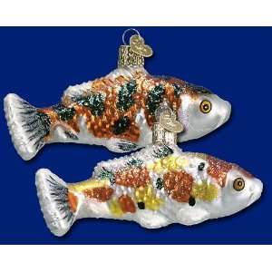  Mercks Old World Christmas koi fish ornament 4 1/4