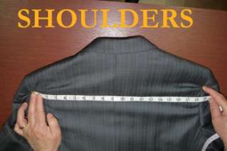 HOW WE MEASURE OUR SUITS items in ModaInStyle dot com 