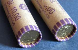 PERU 20 cent centimos , 2011 , 50 COINS ROLL UNC  