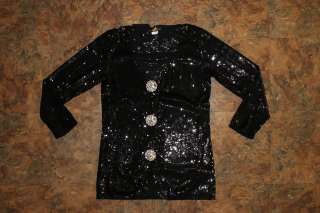   Boyce  Pauletta Sweater Misses Medium Black New With tags  