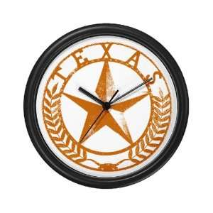  Texas Star Wall Clock