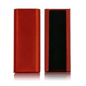 Apple iPod Shuffle 3G (3rd Generation) Stitch Metallic Sleeve (Scarlet 
