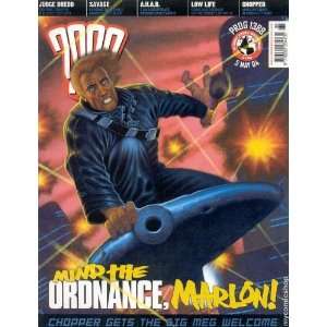  2000 AD  MAY 5, 2004   MIND THE ORDNANCE, MARLON 