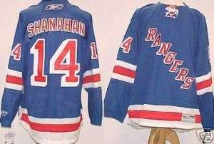 Brendan Shanahan Rangers Reebok Blue Hockey Jersey  
