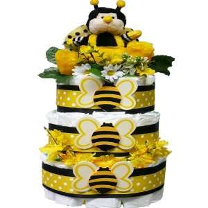    Bee My Baby Diaper Cake Gift Tower for Boys or Girls Beauty