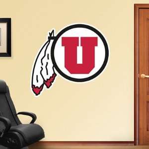  University of Utah Fathead Wall Graphic Utes Logo Sports 