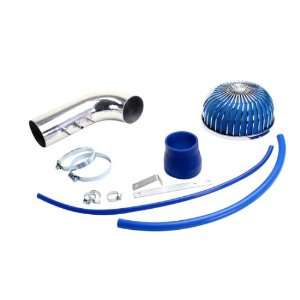   91 SI POLISHED ALUMINUM AIR INTAKE SYSTEM WITH BLUE SUSU STYLE FILTER