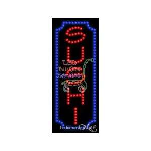  Sushi LED Sign 11 inch tall x 27 inch wide x 3.5 inch deep 