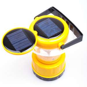 Portable Solar Panel Camping LED Light Lamp Brightest Lantern  