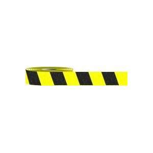   Floor Tapes, BLACK/YELLOW STRIPES, 3 x 54 ft Roll