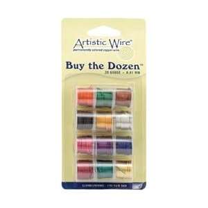  New   Buy The Dozen Colored Copper Wire 5 Yards 12/Pkg by 