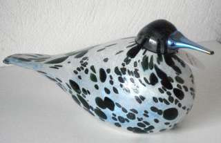   TOIKKA Art Glass Bird Suokurppa Jubilee Limited Edition 150 NIB  