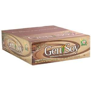 Genisoy Soy Protein Bars, Cafe Mocha Fudge, 12 Count 2.2 Ounce Bars 