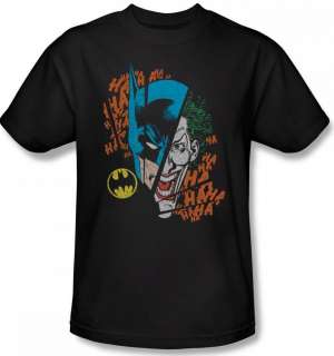   Youth Toddler SIZE Batman Joker Face Laugh DC Comic Tshirt top  