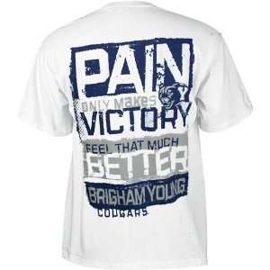  BYU Cougars Victory T Shirt (White)