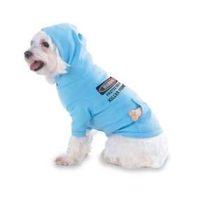  PROTECTED BY A KILLER FERRET Hooded (Hoody) T Shirt with 