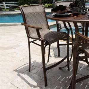  Chub Cay Patio Sling Stackable Bar Outdoor Bar Stool By 