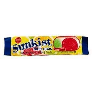 Sunkist Fruit Gems 4Pc Bar (Pack of 24)  Grocery & Gourmet 