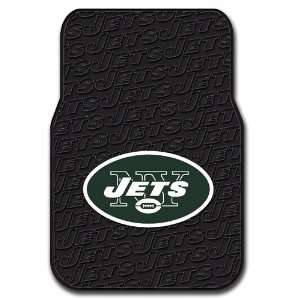  New York Jets NFL Car Front Floor Mats (2 Front) (17x25 