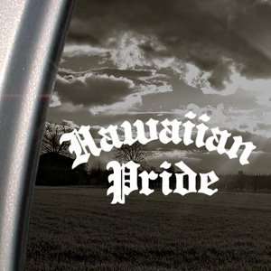  Hawaiian Pride Decal Car Truck Bumper Window Sticker 