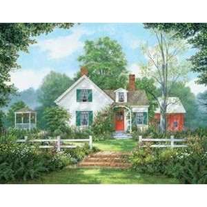  White Mountain Puzzles Summer Cottage 1000 Piece Jigsaw 