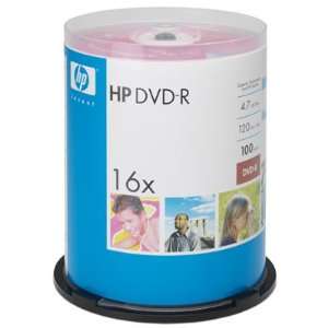   DVD R, 4.7GB for General use, 16X, 100/pk Cake Box 100/PK Electronics
