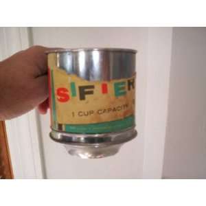  Vintage One Cup Sifter 