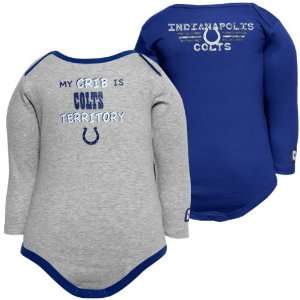 Gerber Indianapolis Colts Infant Royal Blue Ash Territory 2 Pack Long 