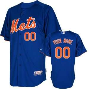  New York Mets Majestic  Personalized With Your Name  Royal 