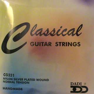 NORMAL TENSION classical acoustic guitar strings. Nylon  