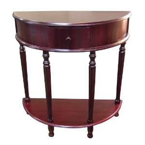  Crescent End Table   Cherry (28) By ORE
