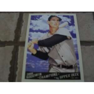   Upper Deck Goodwin Champions Ted Williams #41 Card 