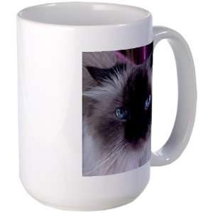 Cat Nutter Butter Baby right Pets Large Mug by   