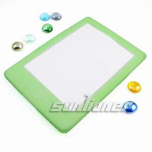 Green Silicone SKIN case COVER for  Kindle 4 4G 4th Gen +Screen 