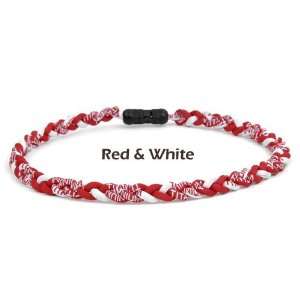 Brett Bros Ionic Necklace   Red/White   Medium Sports 