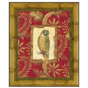  International Arts Exotica Parrot Framed Artwork