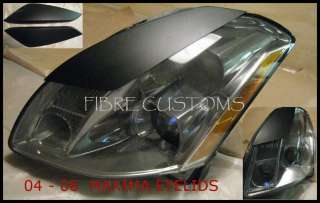Maxima Eyelids Nissan 04 05 06 SE Headlight Grille  