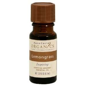  Aura Cacia Pure Aromatherapy, Lemongrass, Inspiring, .33 