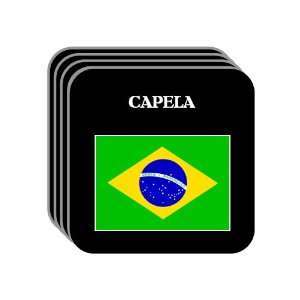  Brazil   CAPELA Set of 4 Mini Mousepad Coasters 