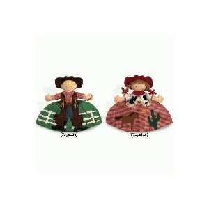  Cowboy/Cowgirl Topsy Turvy Doll Toys & Games