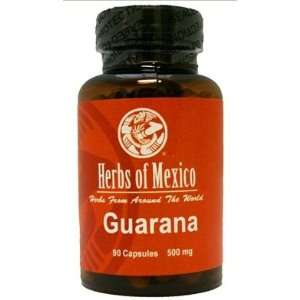  Guarana Capsules / Capsulas de Guarana 90ct Health 