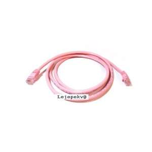  5FT 350MHz UTP Cat5e RJ45 Network Cable   Pink Everything 