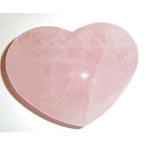  Miraclecrystals Rose Quartz Heart   Love Stone Healing 