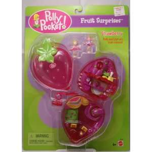  Polly Pocket Fruit Surprises   Strawberry Toys & Games